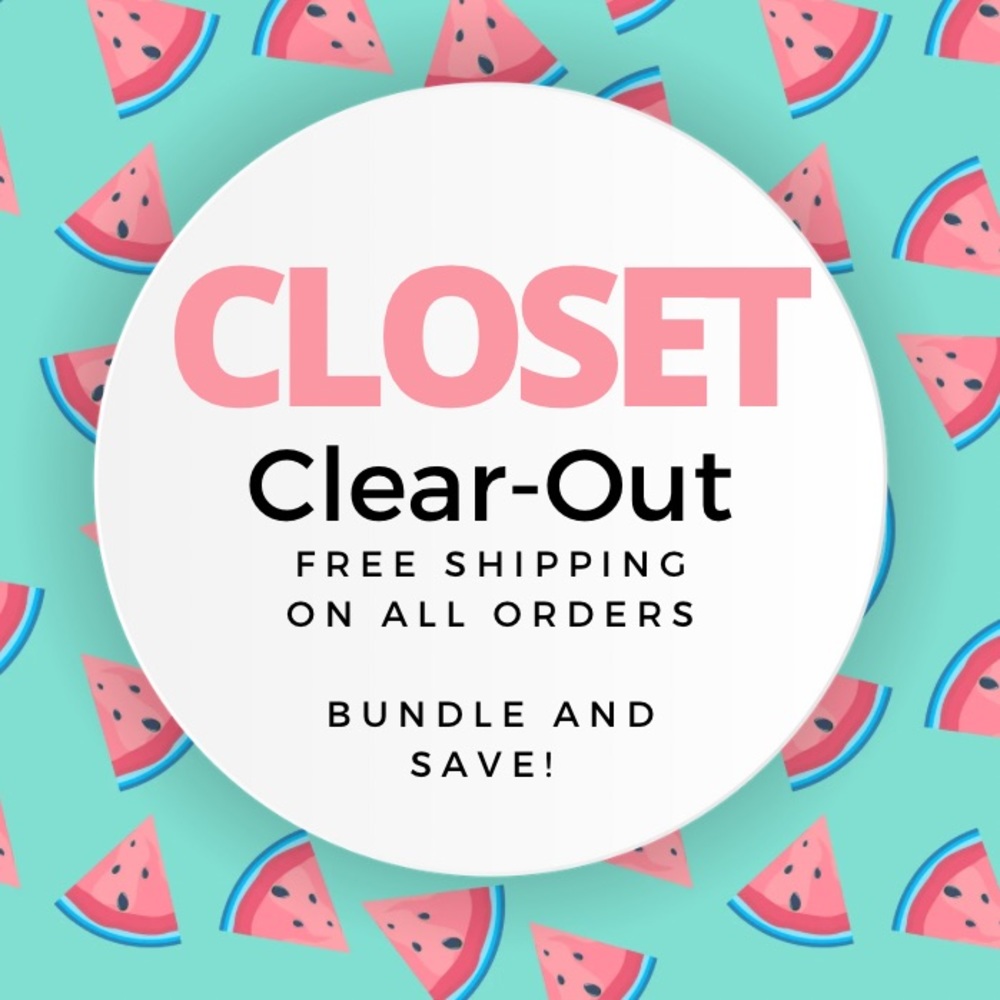 CLOSET CLEAR-OUT!